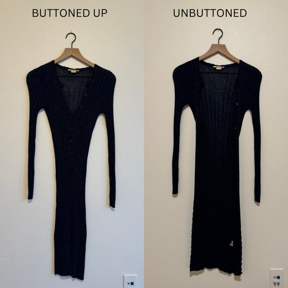 Paloma Wool Sweater Dress/Cardigan Navy S